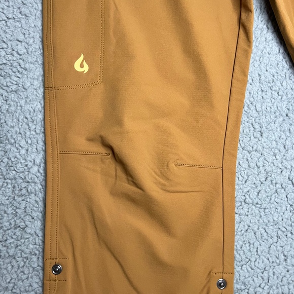 Gnara Women's Go There Pants Color Ochre Size 12 NWOT - Picture 2 of 10